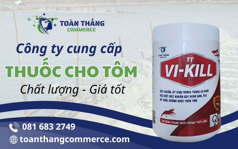 công ty cung cấp thuốc cho tôm