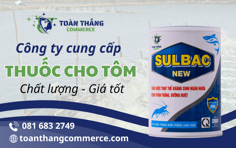 công ty cung cấp thuốc cho tôm